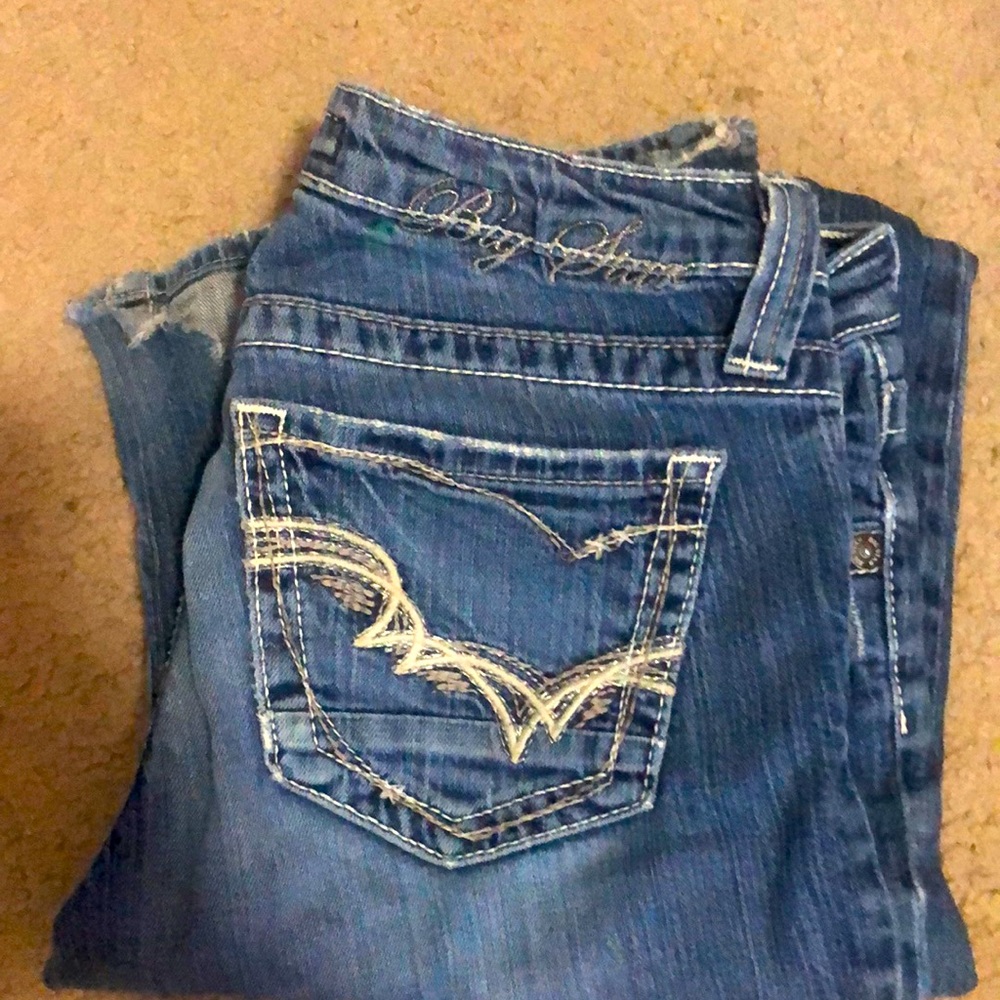 Big star bottoms frayed still good condition